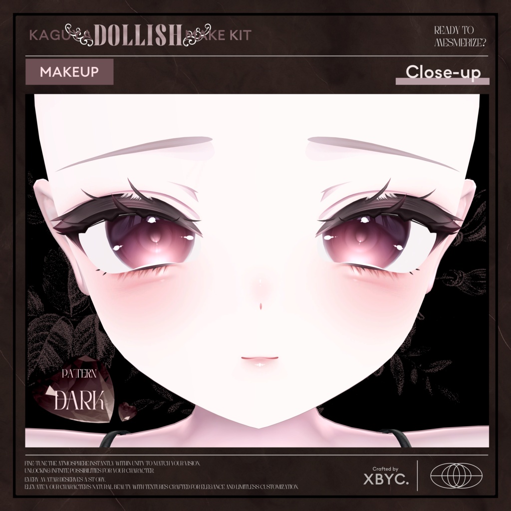 !!!SALE!!!【🦊KAGUYA🦊】Makeup&EyeTexture【輝夜専用メイク】