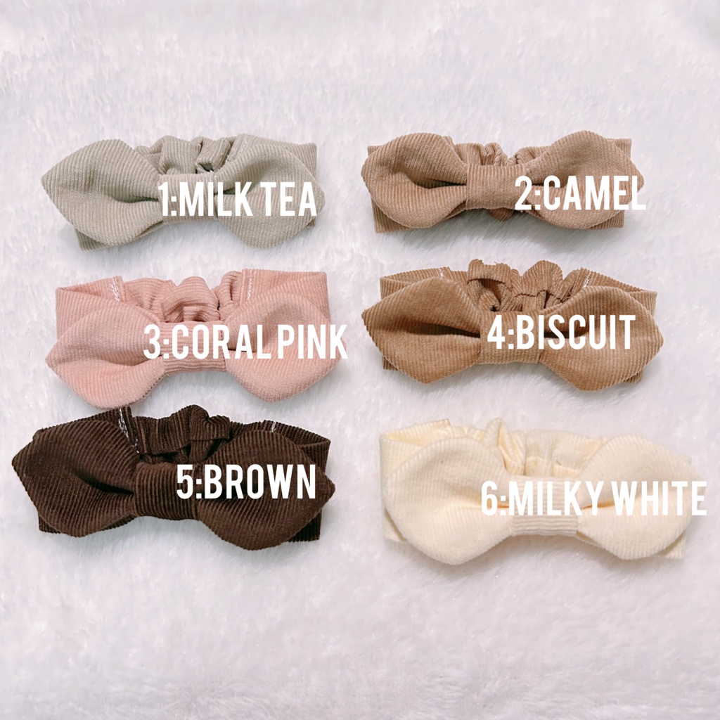 8㎝10㎝ ぬい服 ぬいぐるみ用 くまたんスタイ&コーデュロイリボンセット