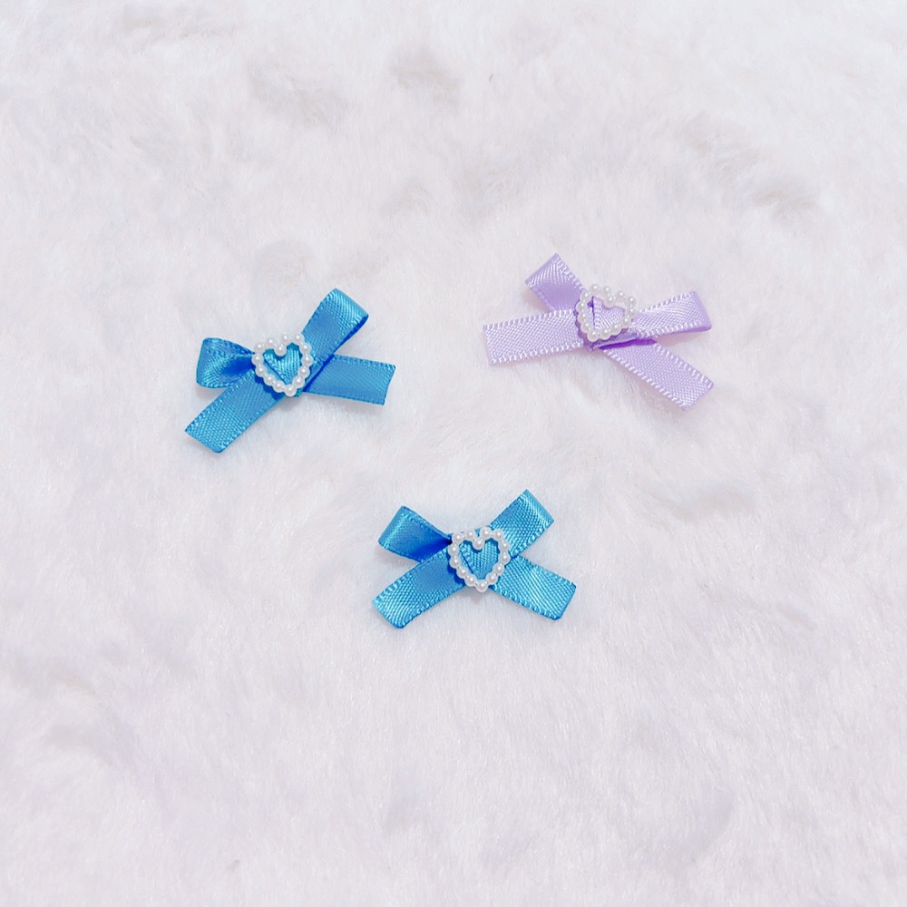 ぬいぐるみ用 リボンのピン𓍯 2コセット