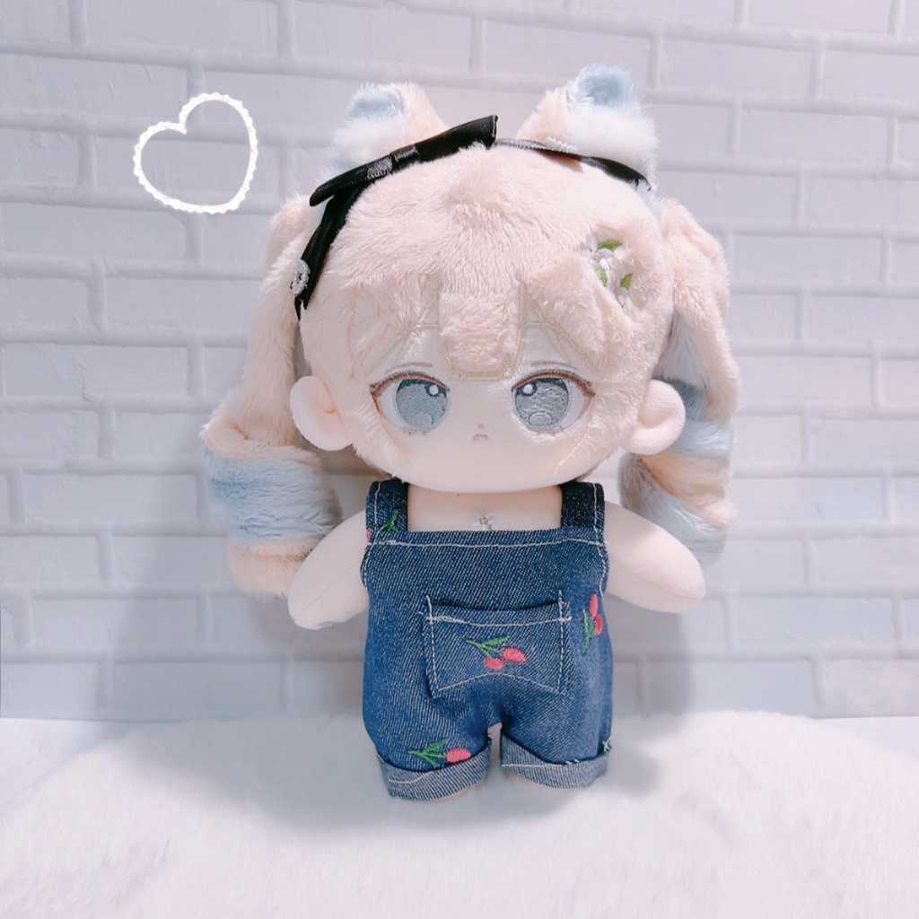 20㌢ぬいぐるみ用さくらんぼのサロペット🍒
