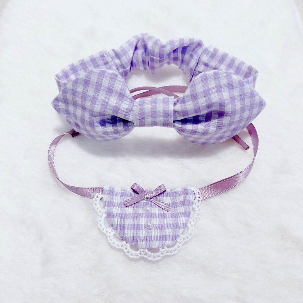 15㌢ぬいぐるみ🧸 スタイ&リボン