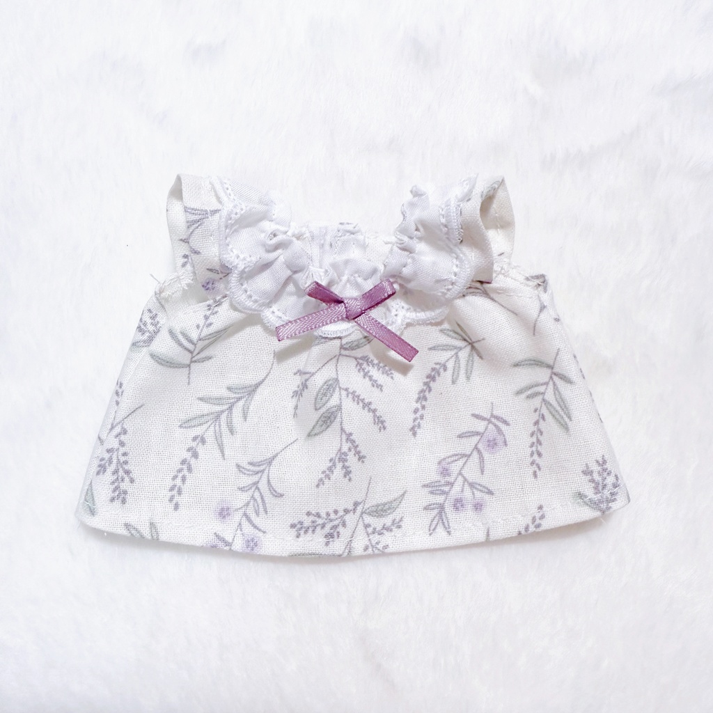 15cmぬいぐるみ用フレンチフリルワンピース🧸モチーフ