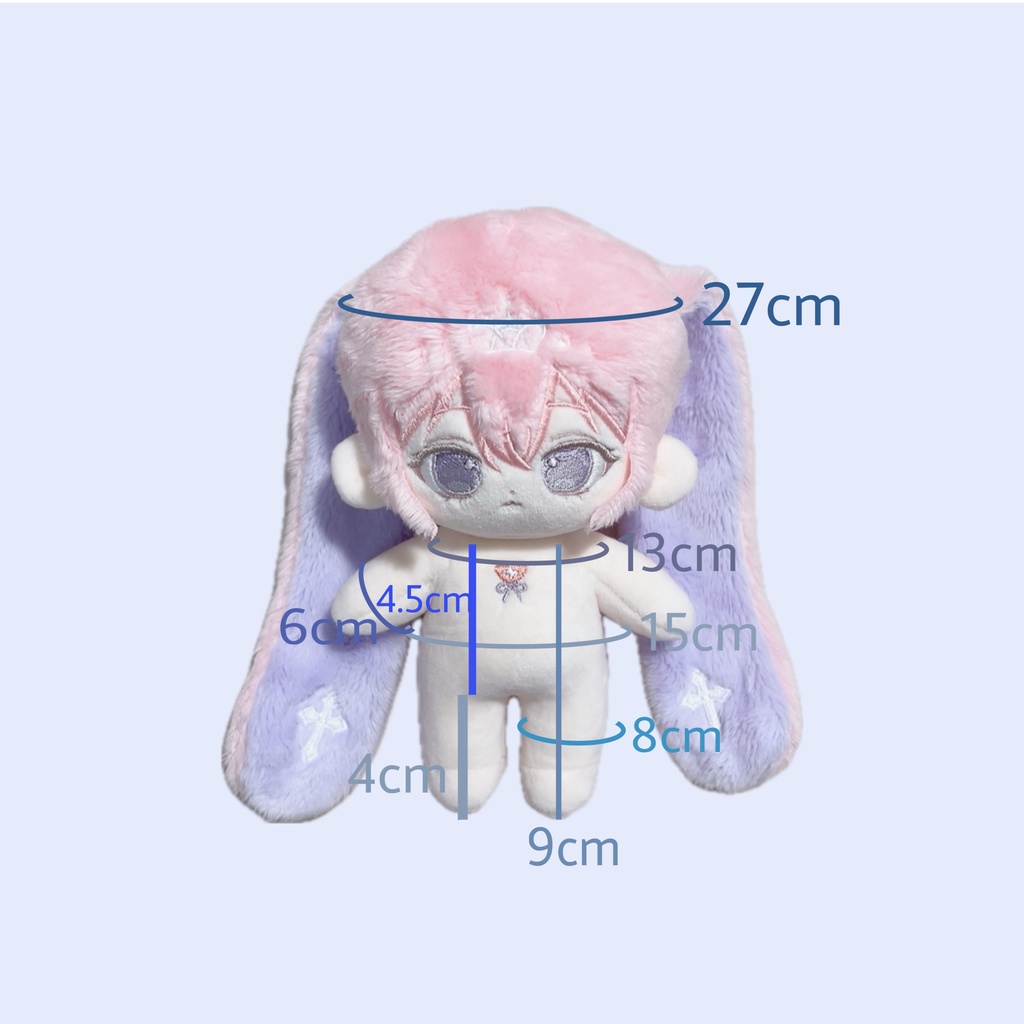 15cmぬいぐるみ用フレンチフリルワンピース🧸モチーフ