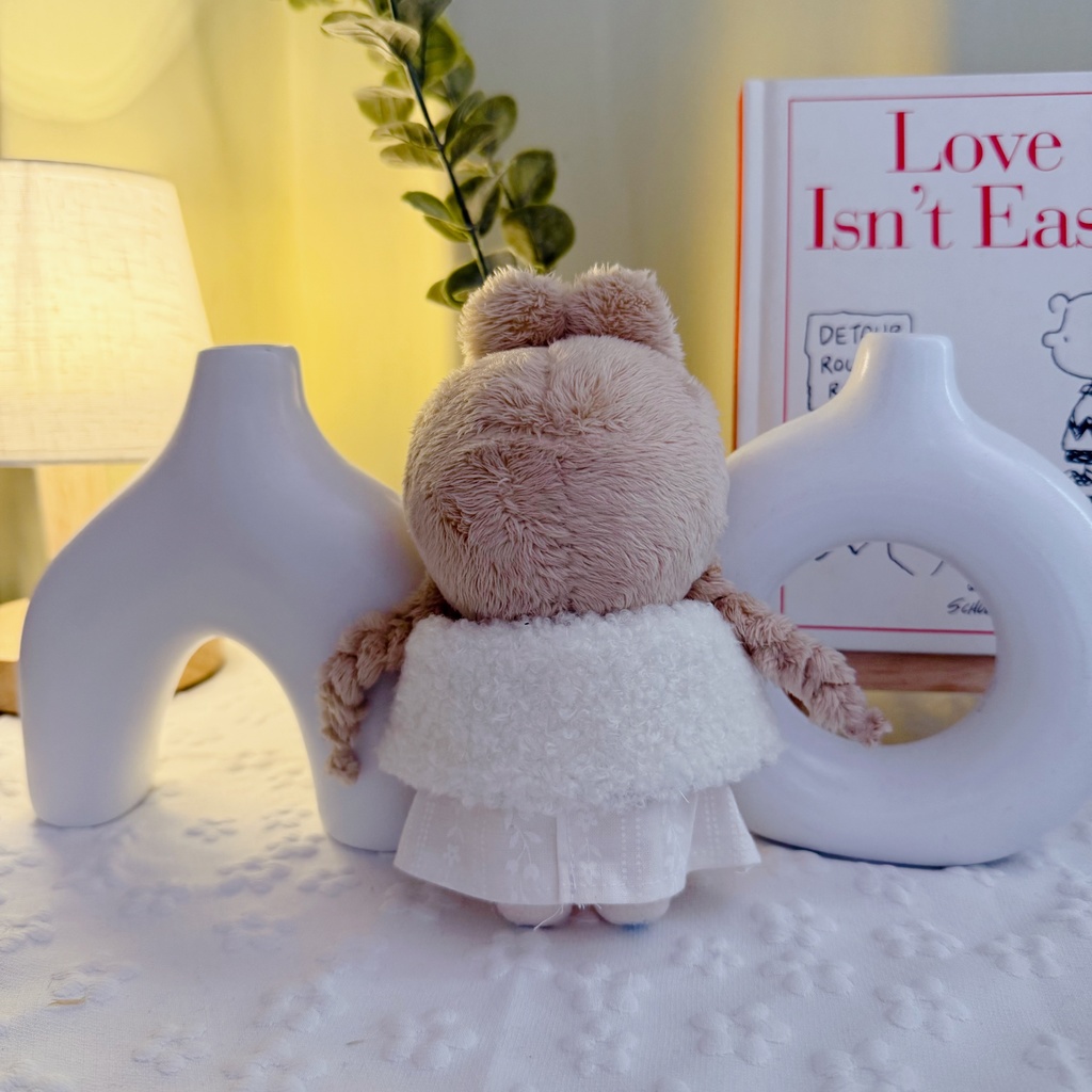 10cmぬいぐるみ用プードル🐩ティペット🧣・*