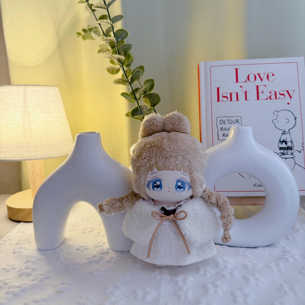 10cmぬいぐるみ用プードル🐩ティペット🧣･*