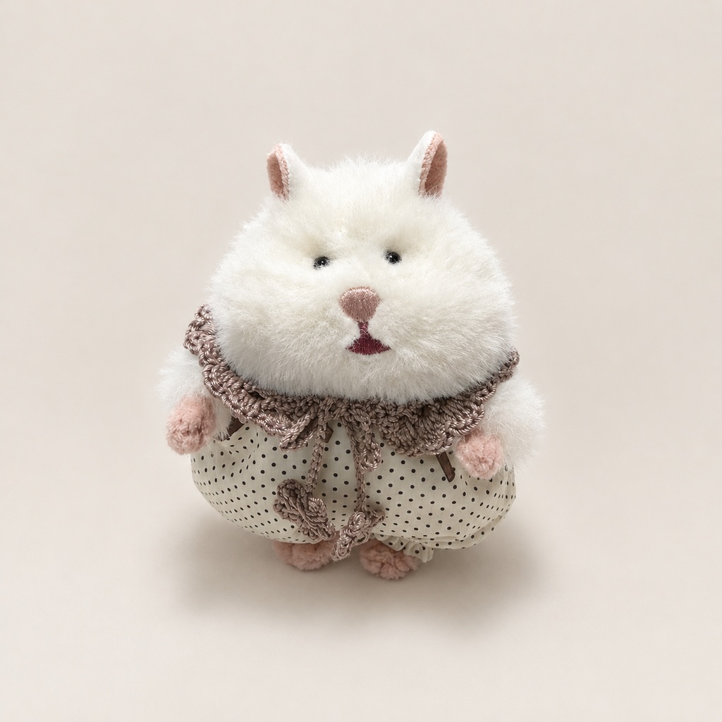 15cmぬいぐるみ・はむにぎり用ケープ つけ襟