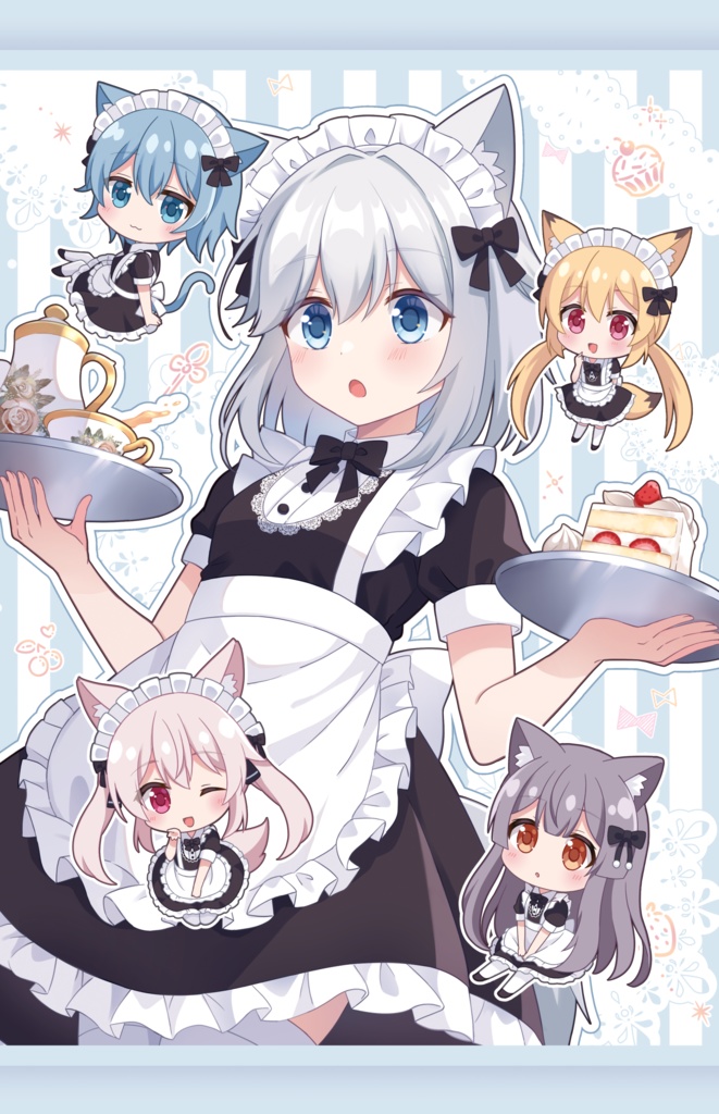 こまどアバターB3タペストリー