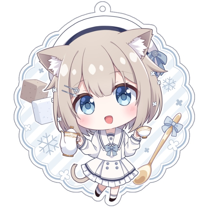 ゆきのちゃんアクリルキーホルダー