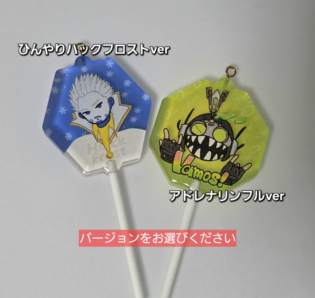 ぺろぺろキャンディアクリルキーホルダー