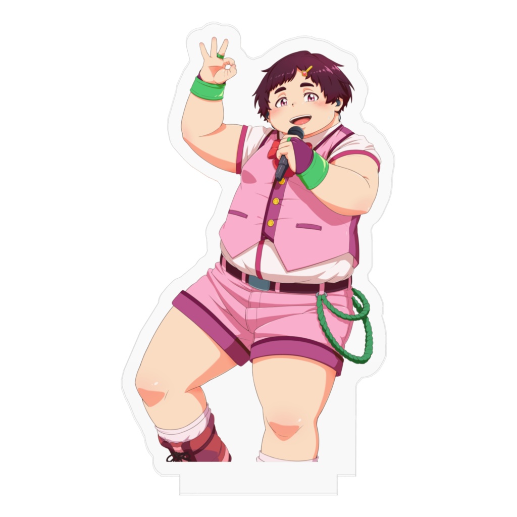 アイドルホタカ(ピンクスーツ) アクリルフィギュア