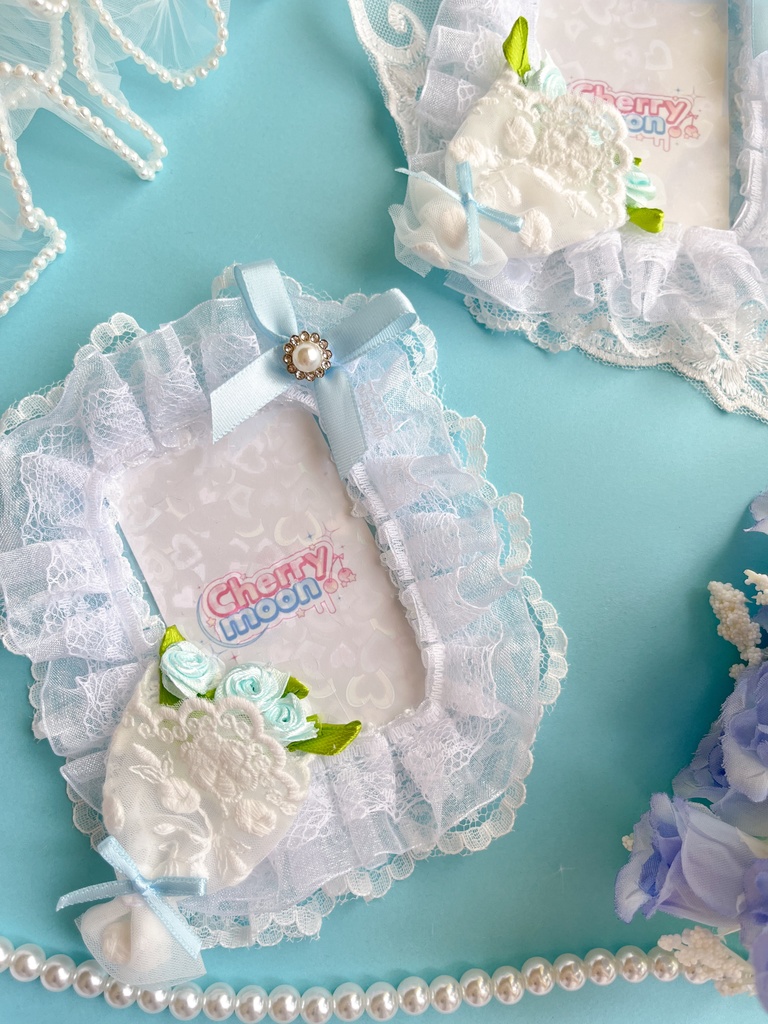 ウェディングブーケのトレカケース(B8サイズ)|Something Blue Series