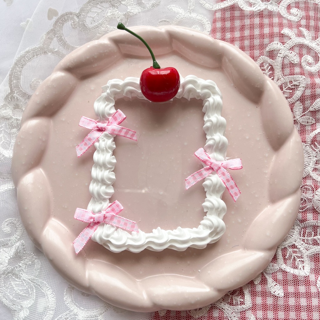 【B8サイズ】さくらんぼホイップトレカケース