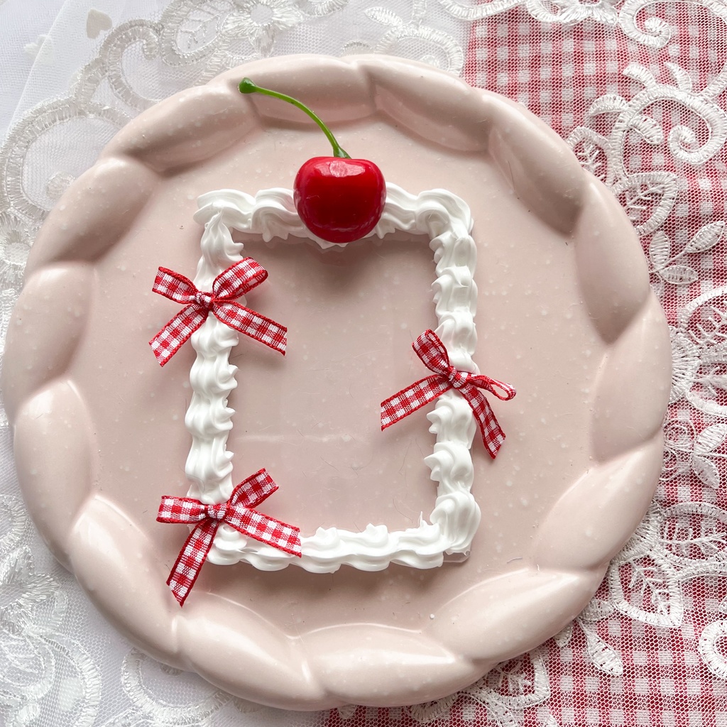 【B8サイズ】さくらんぼホイップトレカケース