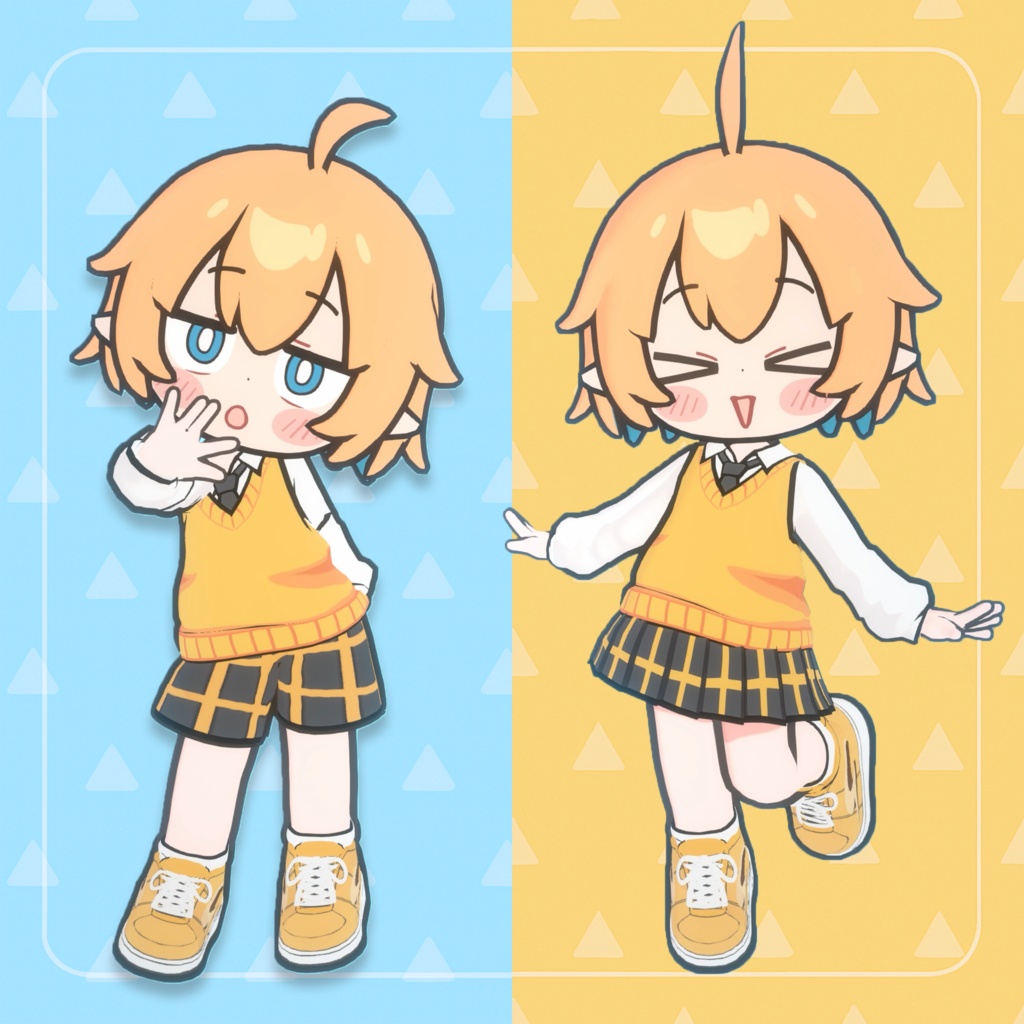 ちる田 - Chiruta -【オリジナル3Dモデル】