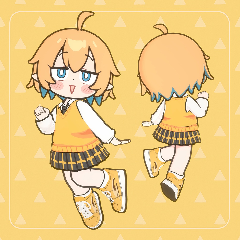 ちる田 - Chiruta -【オリジナル3Dモデル】