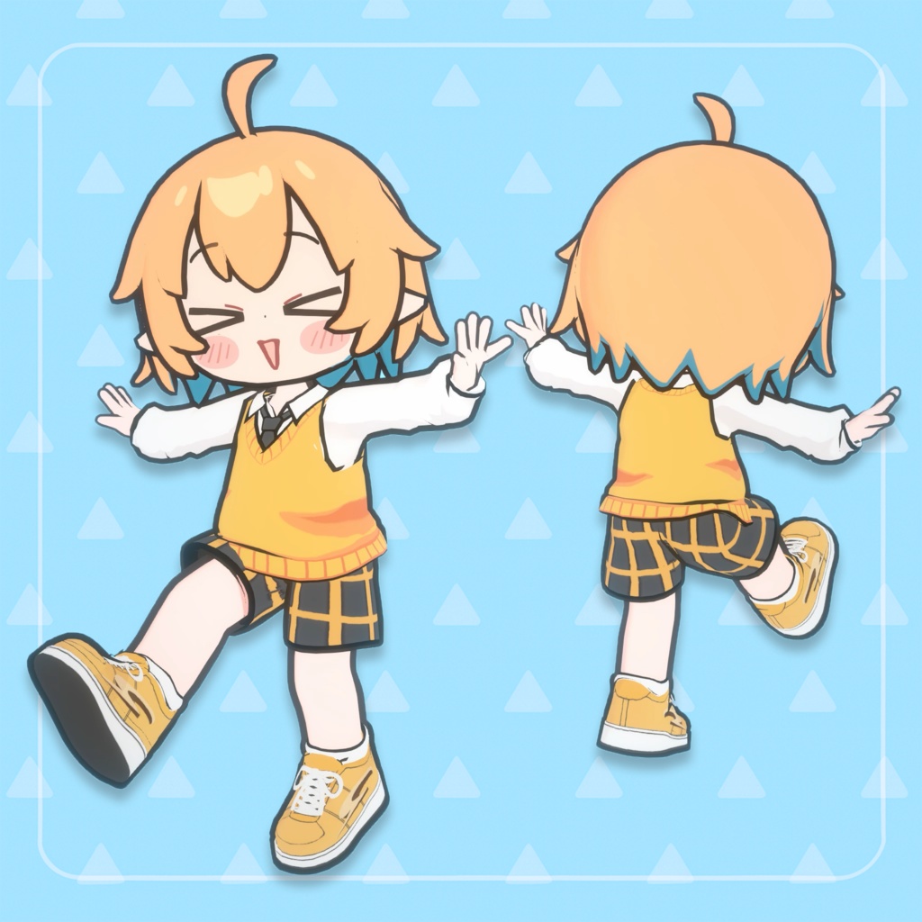 ちる田 - Chiruta -【オリジナル3Dモデル】