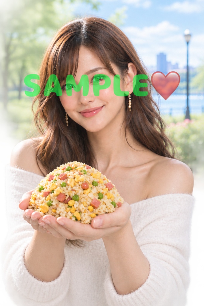 Hands as Plates #1: Fried Rice