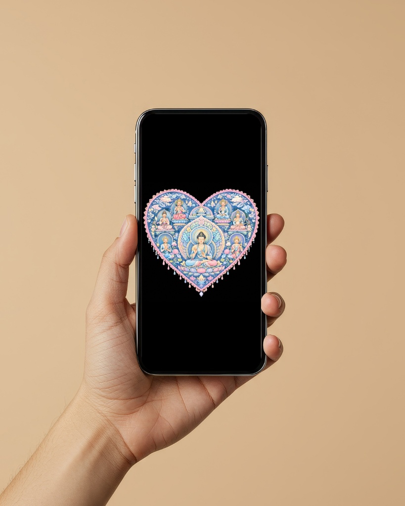 Blossom Heart Mandala