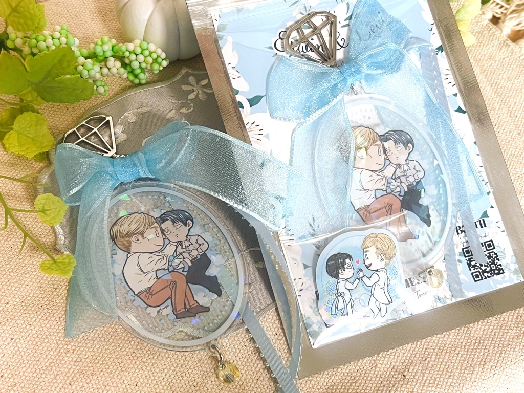 エルリ サムシングブルー アクリルキーホルダー&ミニステッカー