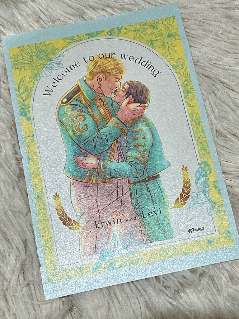 エルリ サムシングブルー アクリルキーホルダー&ミニステッカー