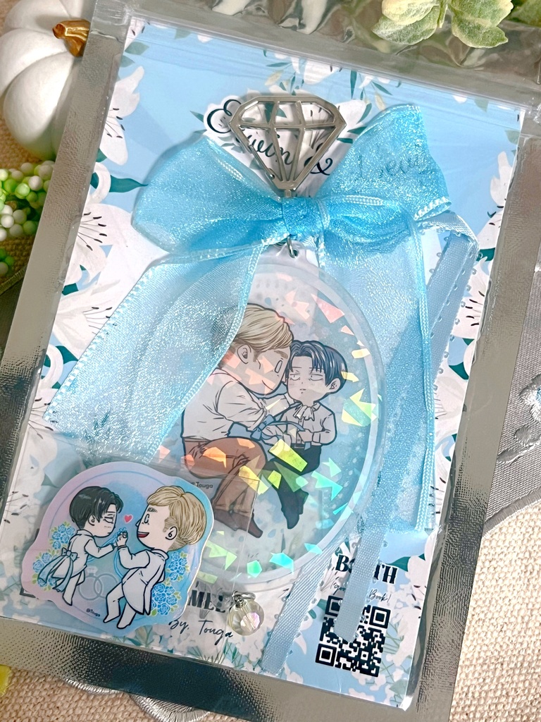 エルリ サムシングブルー アクリルキーホルダー&ミニステッカー