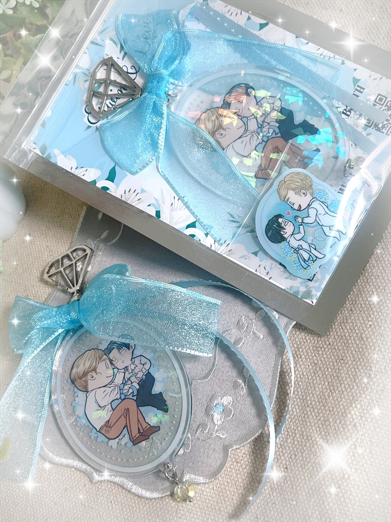 エルリ サムシングブルー アクリルキーホルダー&ミニステッカー