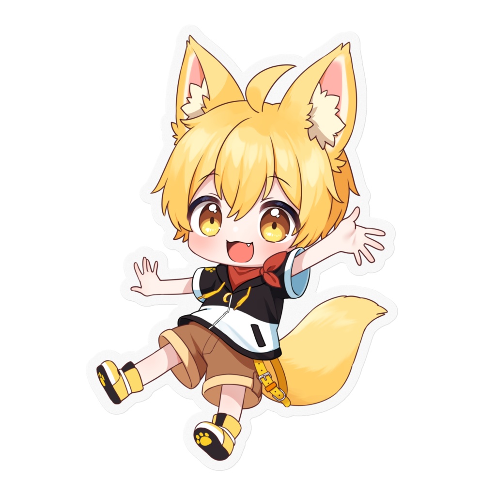 ステッカー（デフォルメ）
