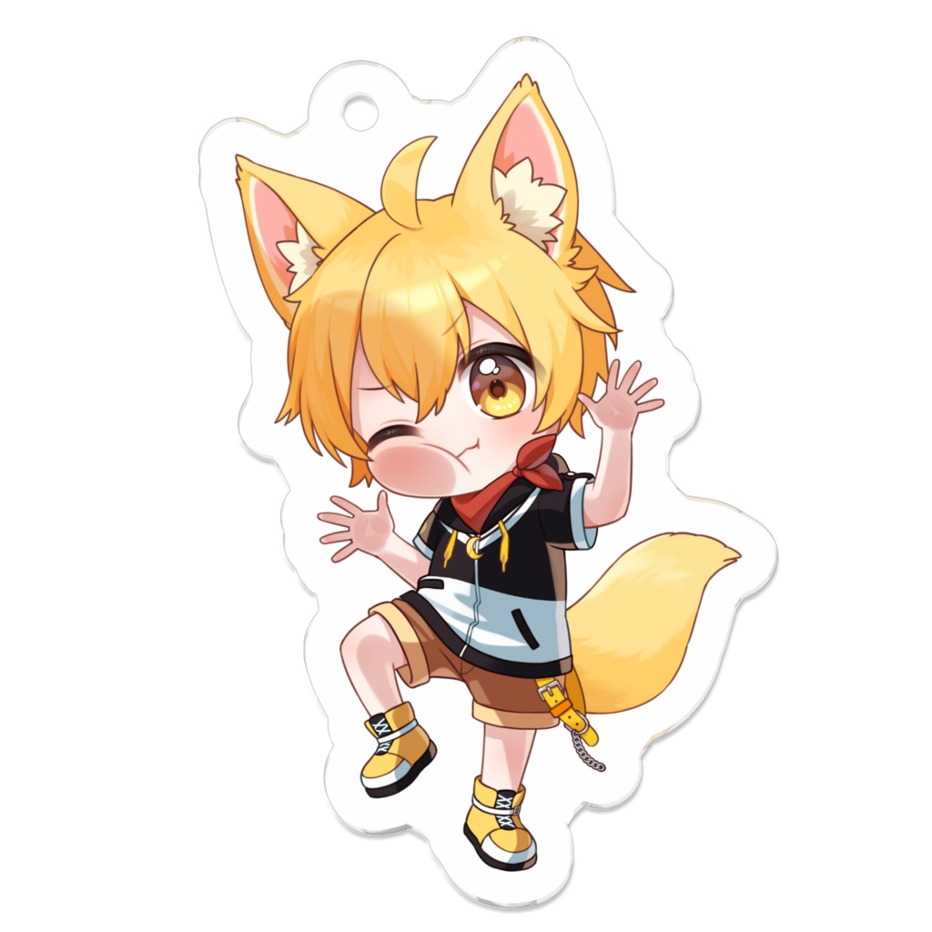 ぺたっとアクリルキーホルダー（デフォルメ）