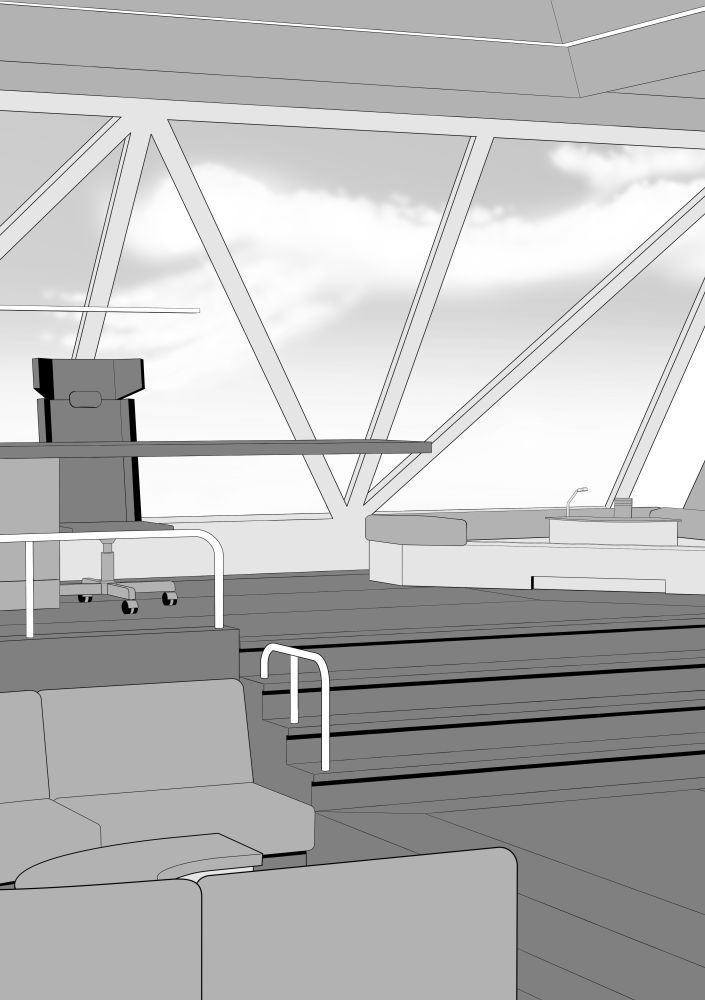 3Dモデル はやて部隊長の部屋