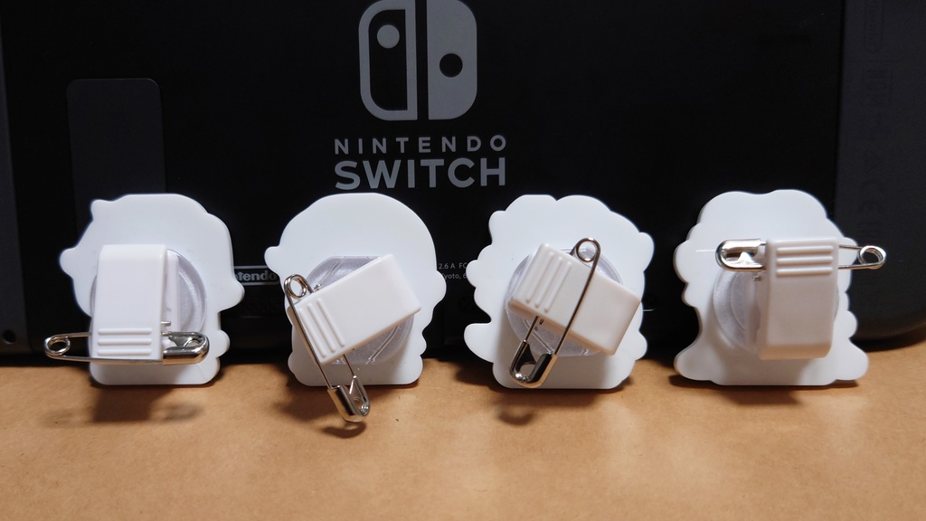 スマブラSPアクリルクリップ