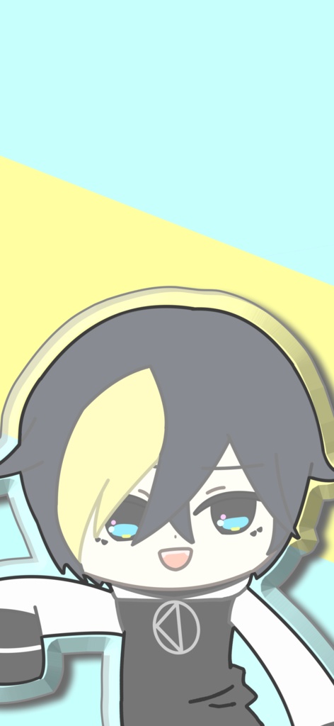 アクスタ風壁紙