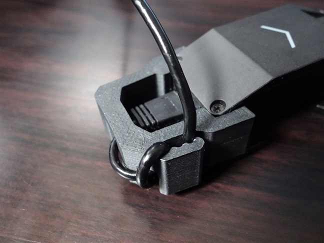 【HaritoraX1.0 1.1 1.1B用】LAN端子ガード Ver1.03