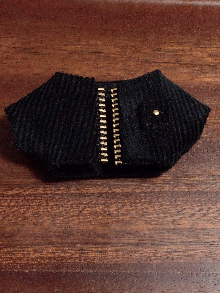 コーデュロイジャケット−ブラック−