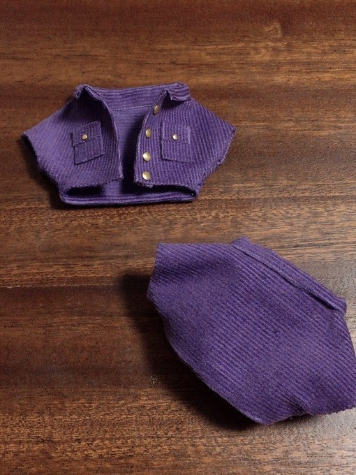 コーデュロイジャケット−パープル−