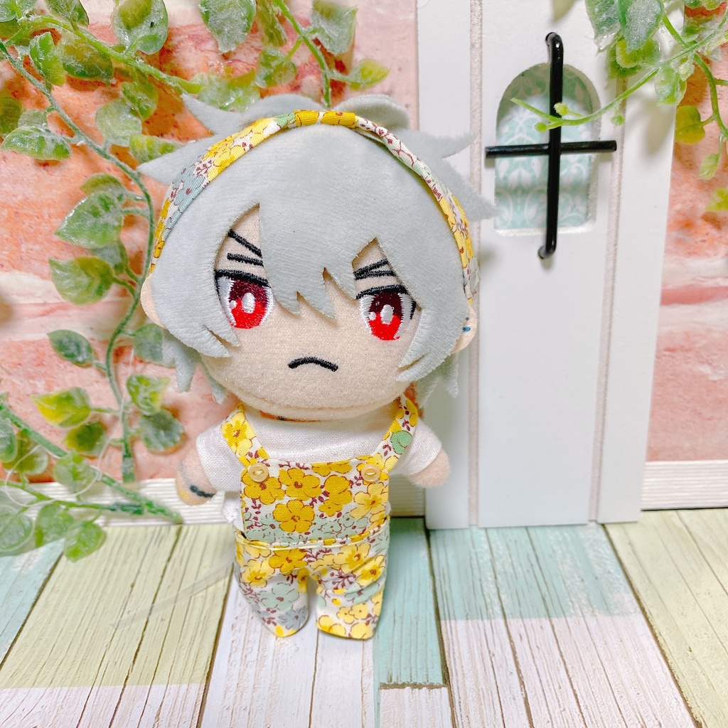 花柄サロペット-8/20 22:00-