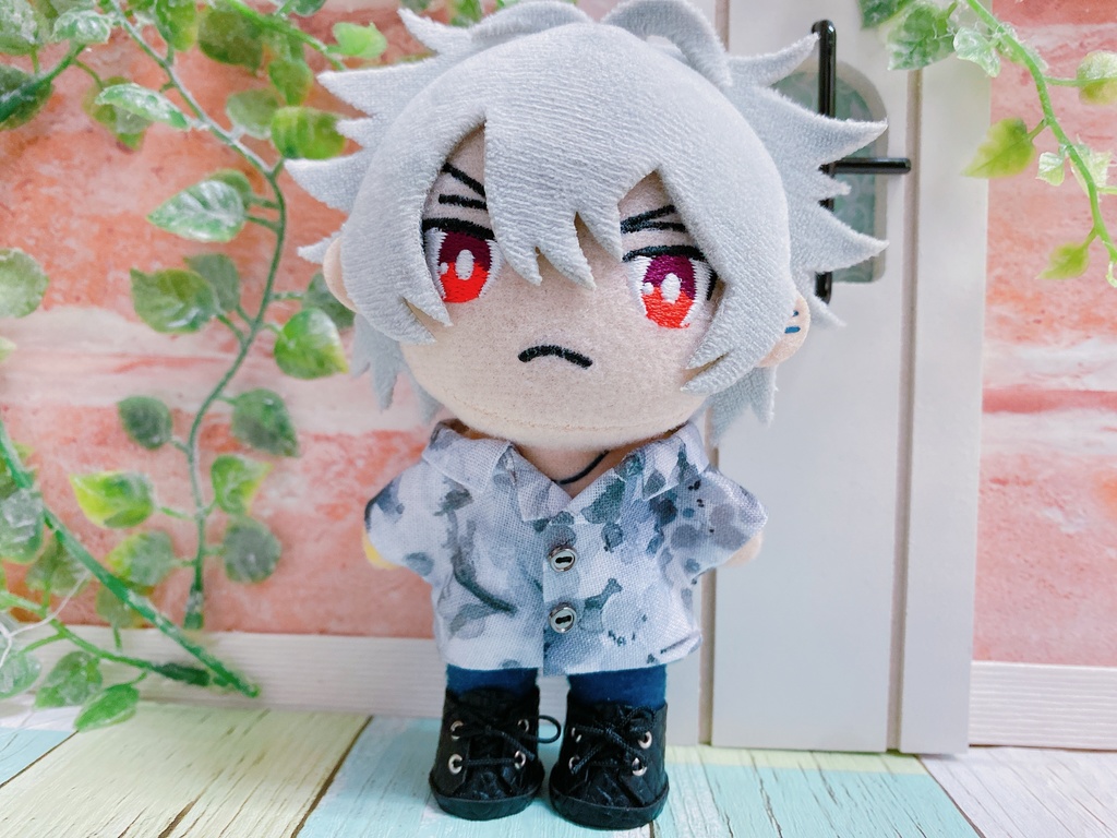 モノクロ柄シャツ-7/21 21:00-