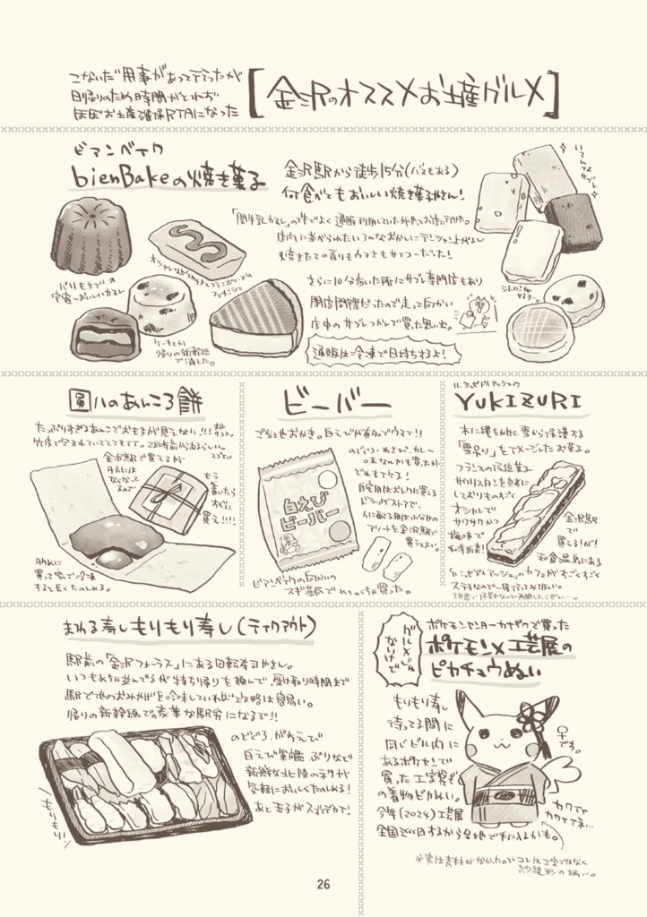 こないだ行ったあちこちの旅レポ