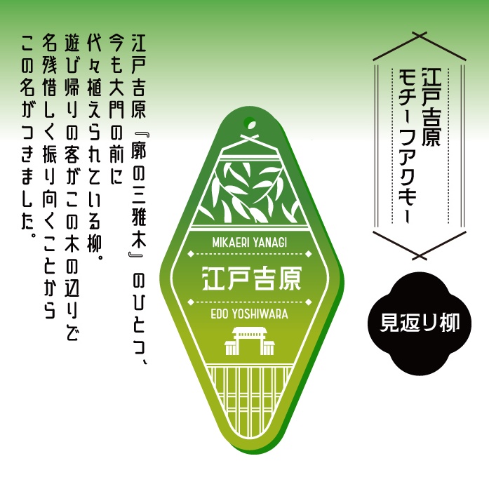 江戸吉原モチーフアクキー