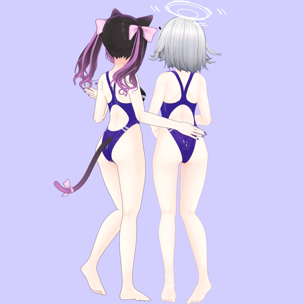 【RSよそのこ衣装】しんぷる競泳 for あのん/むろむ