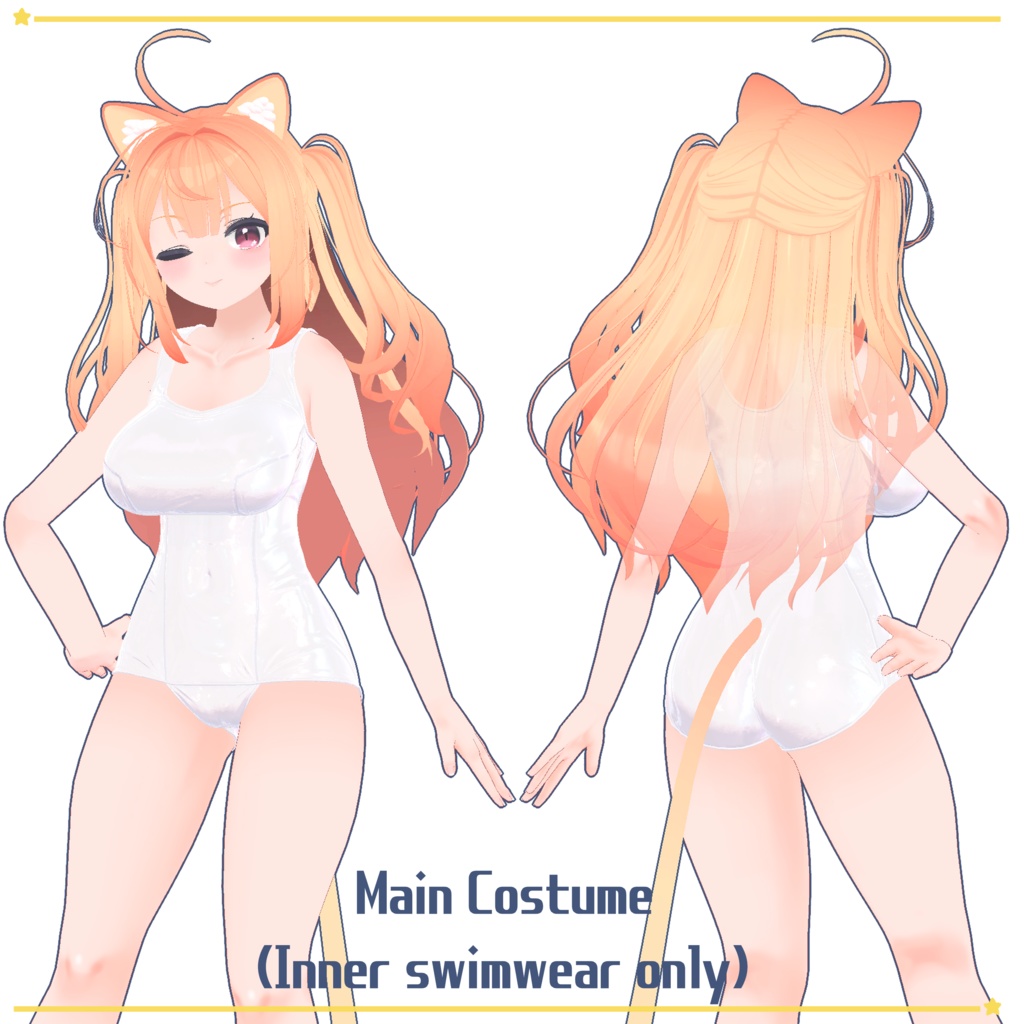 シィル-Ciel-【オリジナル3Dモデル 】