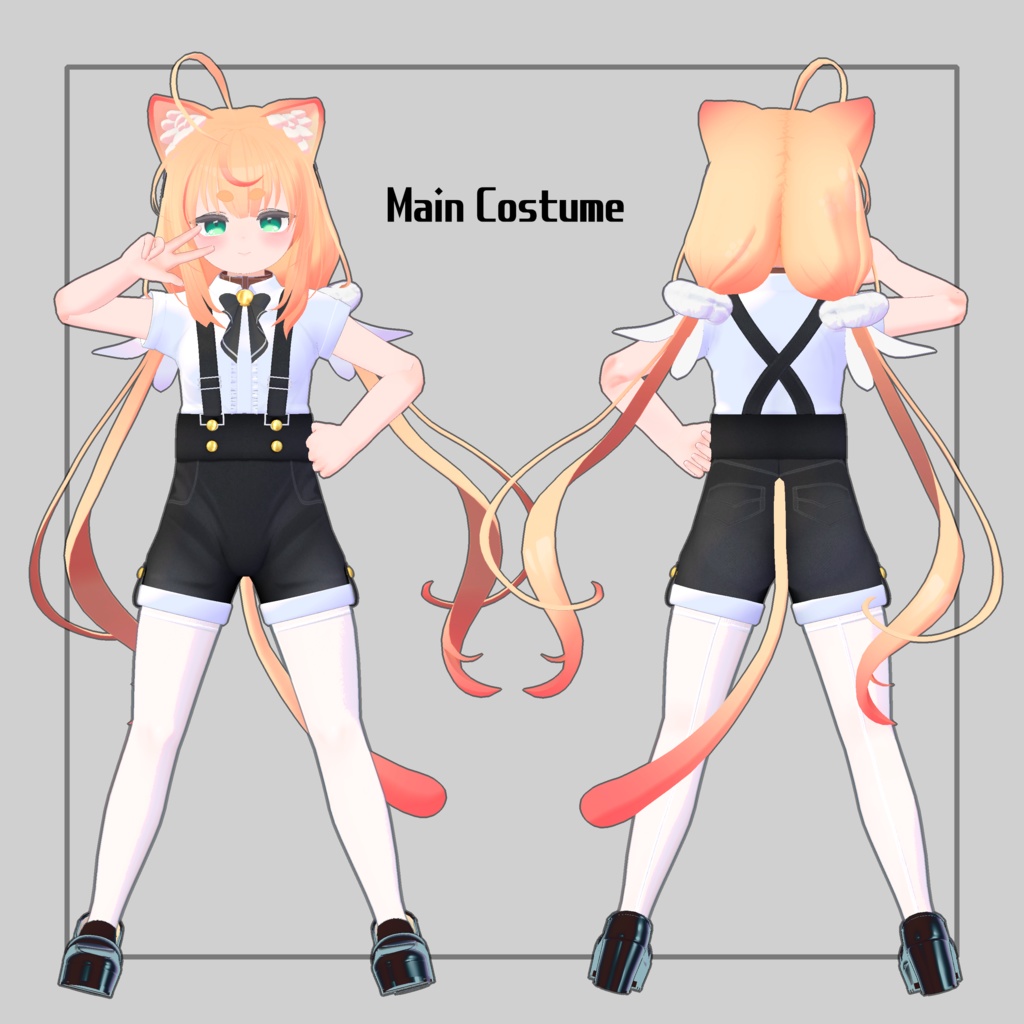 るぅ-Ruu-【オリジナル3Dモデル】