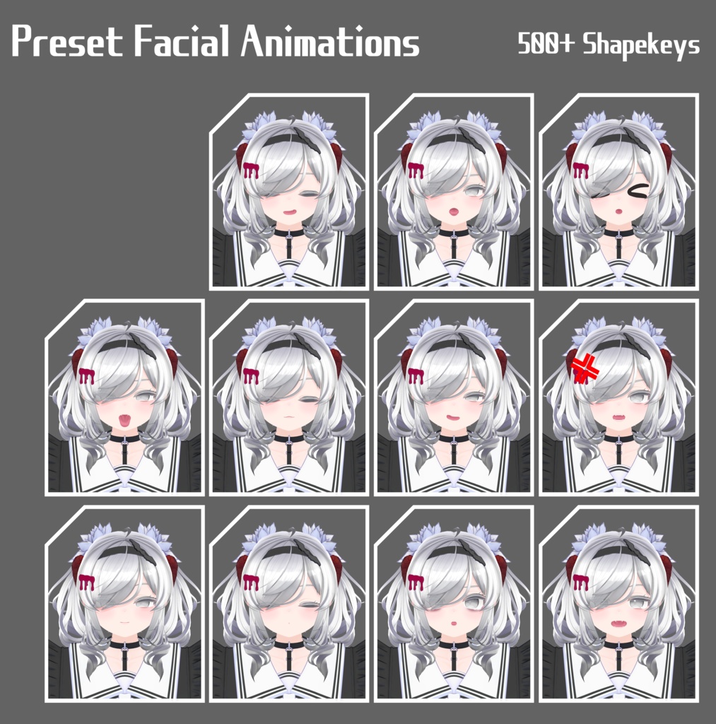 リリシア-Lilithia-【オリジナル3Dモデル】