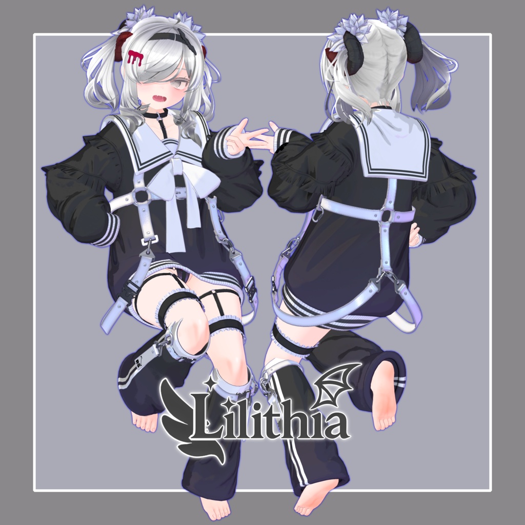 リリシア-Lilithia-【オリジナル3Dモデル】