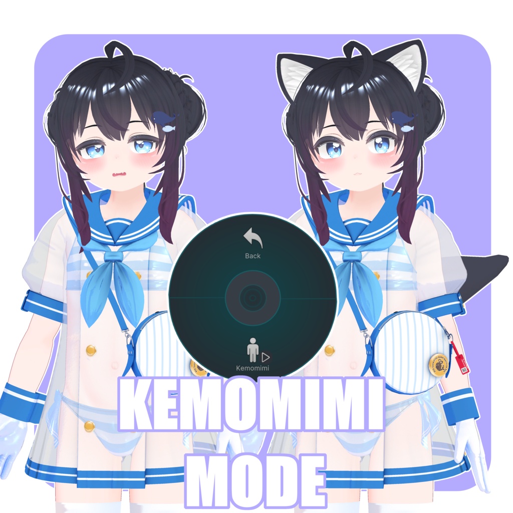 くじらのくぅ-Kuu-【オリジナル3Dモデル】