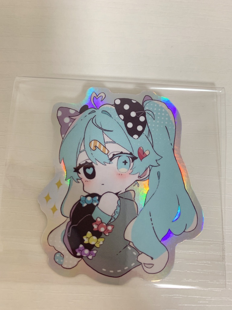 ステッカー(ミク、鏡音、テト)