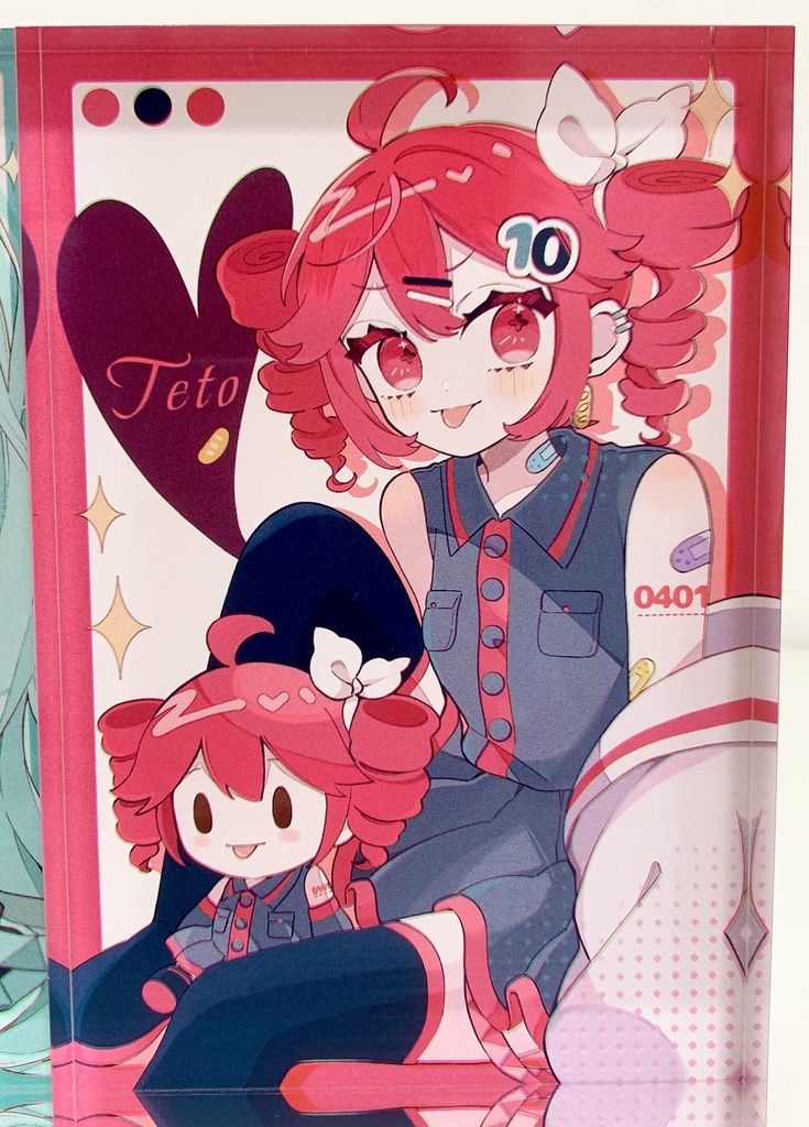 ※リンちゃんのみ受注生産(~8/27まで)ミクリンテト&ふわのアクリルブロック