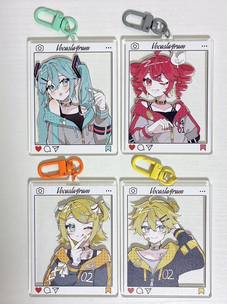 ※予約販売※クリプトンズ＆テトのインスタ風アクキー