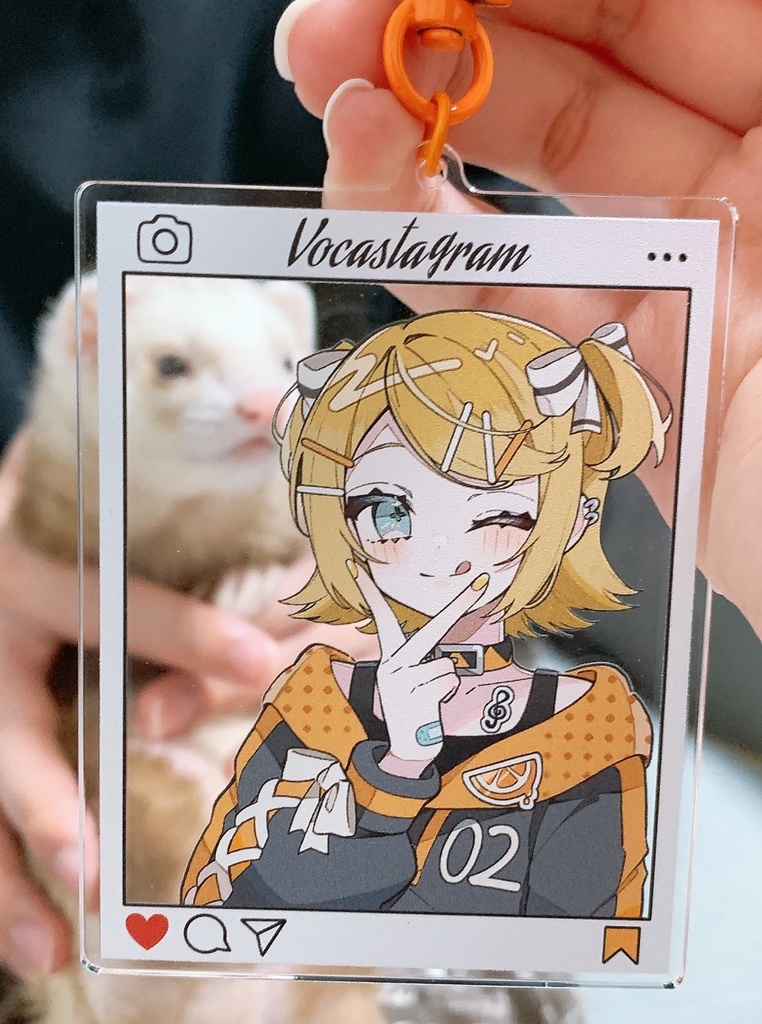 クリプトンズ&テトのインスタ風アクキー