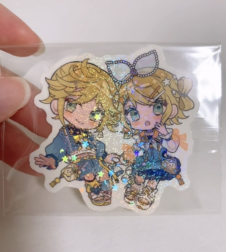 マジミラ2025蓄光アクキー・ステッカー