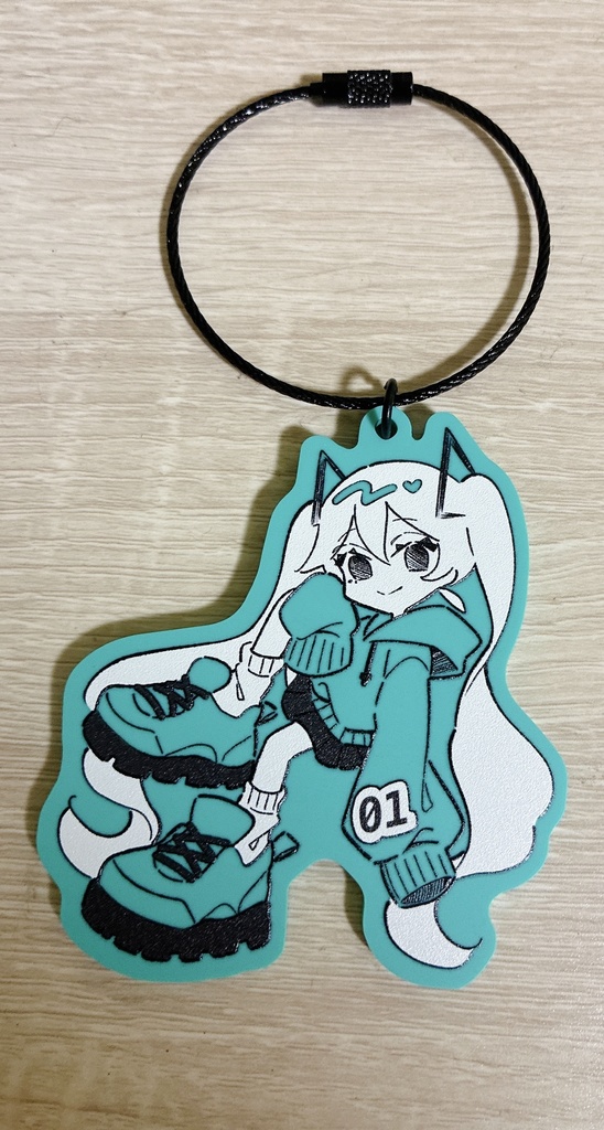 ※受注生産※ミクテトリンレンのカラーキーホルダー